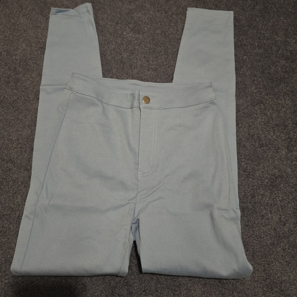 SHEIN Light Blue Jeggings